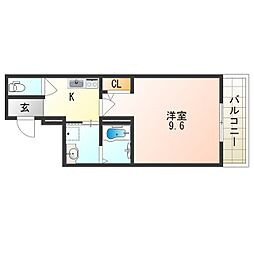 フジパレス喜連西II番館 2階