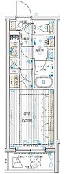 ブライズ笹塚 1Kの間取図画像