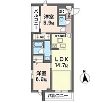 メゾン　ソレイユ 00106 ｜ 東京都板橋区蓮根２丁目4-20（賃貸マンション2LDK・1階・63.04㎡） その2