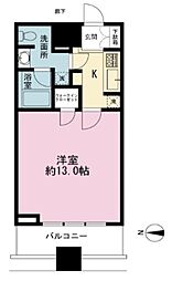 コンシェリア西新宿タワーズウエスト 1Kの間取図画像
