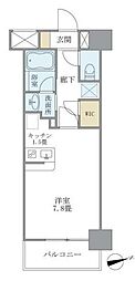 Cours 1Kの間取図画像