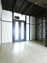 レトロハウス西住之江 2LDKのリビング/ダイニング