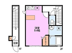 間取図画像 ワンルーム