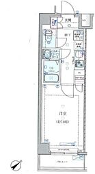 ジェノヴィア練馬高野台スカイラン 5階1Kの間取り