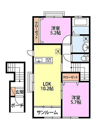 ルミナス１_間取り_0