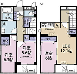 Riz Raffine湘南 3LDKの間取図画像