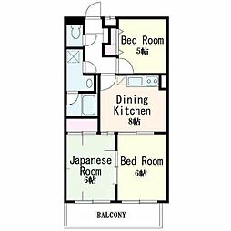 ルミエール松ヶ丘 1階3LDKの間取り