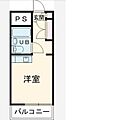 メゾン・元横山3階3.3万円