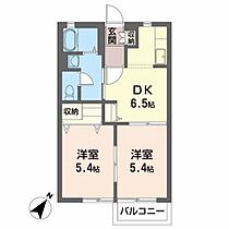 ディアコートエムズ 202 ｜ 宮城県仙台市青葉区南吉成６丁目10-2（賃貸アパート2DK・2階・40.00㎡） その2