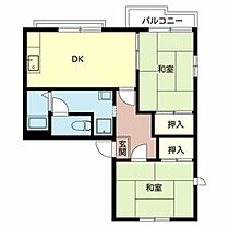 エタニティ太田 0201 ｜ 大阪府東大阪市西石切町１丁目3-62（賃貸アパート2DK・2階・46.69㎡） その2