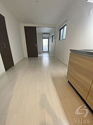 近鉄奈良線 瓢箪山駅 徒歩6分の賃貸アパート 1階1LDKのリビング/ダイニング