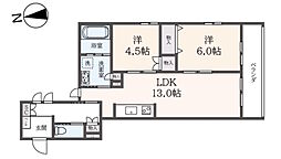 （シニア限定）へーベルヴィレッジときわ台〜Ｓｅｒｅｎｉｔｙ 2階2LDKの間取り