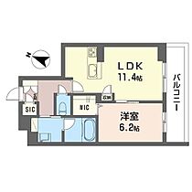 リュミエール 00205 ｜ 埼玉県朝霞市仲町１丁目1257-17、18、22（賃貸マンション1LDK・2階・45.79㎡） その2