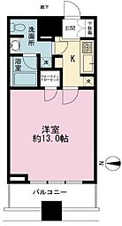 コンシェリア西新宿タワーズウエスト 1Kの間取図画像