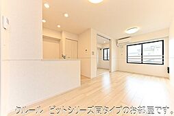 アルドーレII 2階1LDKのリビング/ダイニング