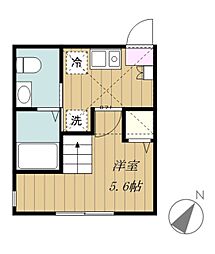 シティハイツ文京 1Kの間取図画像