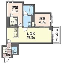 リラフォート 00303 ｜ 千葉県柏市東上町3-11-2（賃貸マンション2LDK・3階・61.09㎡） その2