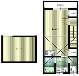 ホームズ でお部屋探し カスティーロ下保谷 2階 ワンルーム 賃料6 7万円 25 34 賃貸アパート住宅情報 物件番号 取扱い不動産会社 アエラスひばりヶ丘店 株式会社アエラス Er