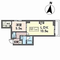 Ｋ－ｃｒａｔ 102 ｜ 宮城県仙台市青葉区上杉１丁目10-11（賃貸マンション1LDK・1階・48.41㎡） その2