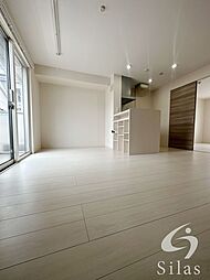 JR片町線(学研都市線) 徳庵駅 徒歩7分の賃貸アパート 2階1LDKのリビング/ダイニング