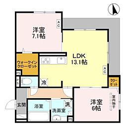 近鉄奈良線 河内花園駅 徒歩15分 1階/-