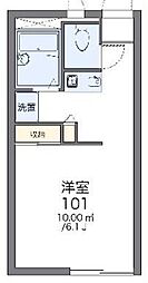 レオパレスサンシャイン福栄 1Kの間取図画像