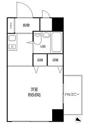 グランドゥール浅草 ワンルームの間取図画像