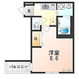 フジパレス今川公園東III番館 1階