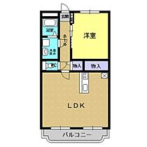 イマージュ貢川 103 ｜ 山梨県甲府市貢川１丁目（賃貸マンション1LDK・1階・50.96㎡） その2