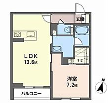 ヴォロンテ上杉 202 ｜ 宮城県仙台市青葉区上杉３丁目3-46（賃貸マンション1LDK・2階・49.40㎡） その2