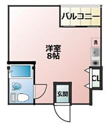 間取図画像 ワンルーム