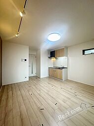 南海高師浜線 伽羅橋駅 徒歩7分の賃貸アパート 1階1LDKのリビング/ダイニング