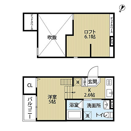 ドメーヌ上新庄_間取り_0