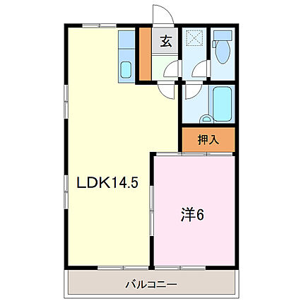 SUNひあり2D_間取り_0