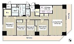 間取図画像 4LDK