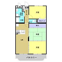 コンステレーション 302 ｜ 熊本県玉名市岱明町古閑（賃貸マンション3LDK・3階・65.60㎡） その2