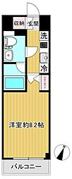 間取図画像 1K