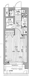 ライオンズマンション薬院第6 1Kの間取図画像