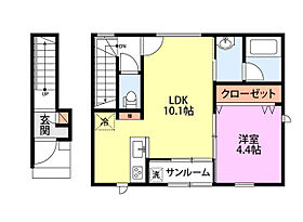 グレイス東太田I 201 ｜ 新潟県燕市東太田2999-2（賃貸アパート1LDK・2階・40.53㎡） その2