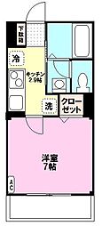 間取図画像 1K