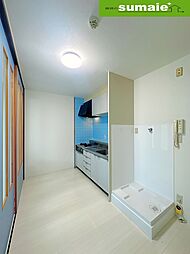 ブルーハイツ月読橋 3階1DKのリビング/ダイニング