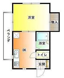 アンビションハイツ 2階/-