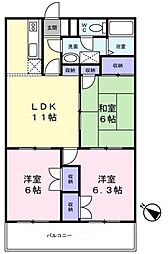 間取図画像 3LDK
