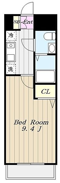 ルポローニア 509｜神奈川県川崎市多摩区長尾５丁目(賃貸マンション1K・5階・26.18㎡)の写真 その2