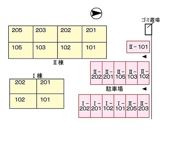 シーサイドナガイI ｜大阪府阪南市箱作(賃貸アパート3DK・2階・52.00㎡)の写真 その3