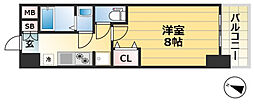 JR東海道・山陽本線 元町駅 徒歩2分の賃貸マンション 10階1Kの間取り