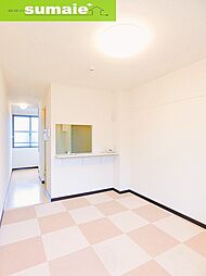 JR和歌山線 布施屋駅 徒歩5分の賃貸アパート 1階1LDKのリビング/ダイニング