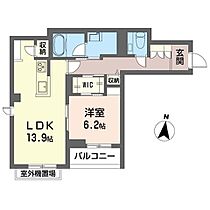 エルミタージュII 00202 ｜ 神奈川県海老名市国分南１丁目1952-2（賃貸マンション1LDK・2階・56.29㎡） その2