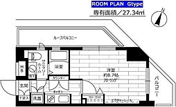 STAGEFIRST世田谷用賀 1Kの間取図画像