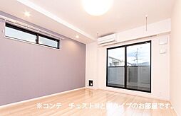 JR横浜線 橋本駅 徒歩9分の賃貸アパート 2階1Kのリビング/ダイニング